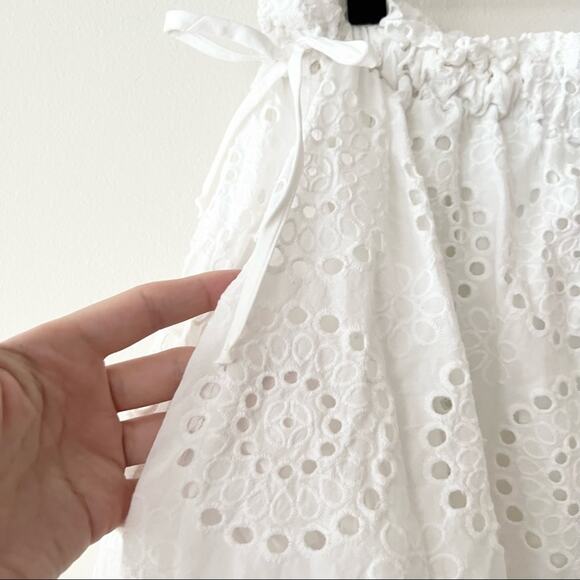 Carolina Nantucket White Eyelet Lace Skirt - Picture 3 of 8
